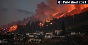 Thousands Evacuated as Canary Island Volcano Erupts (Published 2021)
