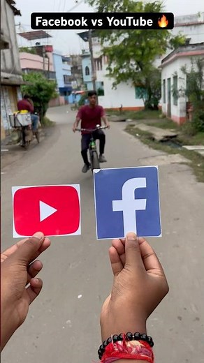 Facebook vs YouTube 🔥#youtubeshorts #youtube #facebook #trendingsong #shortsfeed #shorts