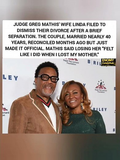 Judge Mathis & Wife Linda Dismiss Divorce After 40 Years — His Emotional Confession