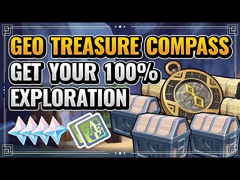 Geo Treasure Compass Recipe and Usage Guide (100% Exploration Progress Let's GO!) | Genshin Impact