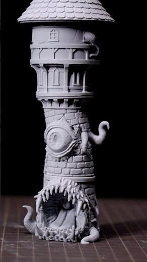 Built this epic tower using the new Interlocking Joints feature in CHITUBOX Pro 🏰