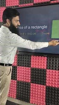 Area of Rectangle | Class 6 | Mensuration | Explained in detail