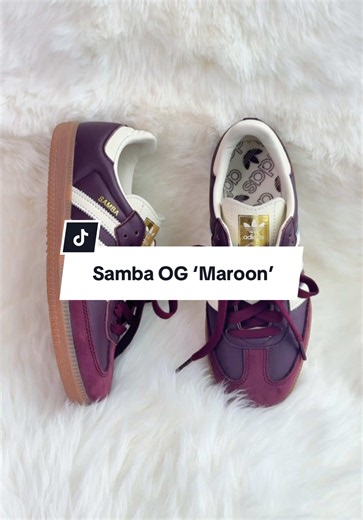 Samba OG ‘Maroon’ #adidas #samba #womenshoes #sneakers #flykicks