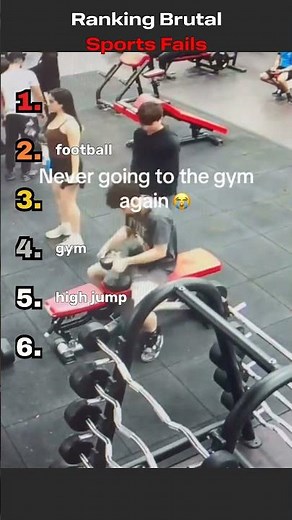 Ranking the Most Brutal Sports Fails #sports #fails #funny