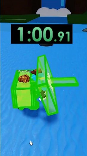 WHEELCHAIR SPEEDRUN Build a Boat for Treasure #roblox #buildaboatfortreasure
