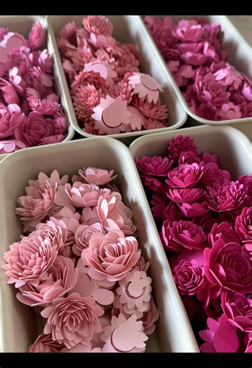 If only rolling flowers in real life was this fast 😅🌸 One minute you’re sipping coffee, the next .. BOOM!!! 💥 200 flowers magically done! Reality check: it actually takes hours of careful curling, and way too much patience 😅💛 Still… watching the sped-up version makes me feel like a flower wizard 🪄✨ Who else wishes life came with a “fast-forward” button? 🌿💖 #handmadeflowers #fyp #cricut #rolledflowers #flowerframes