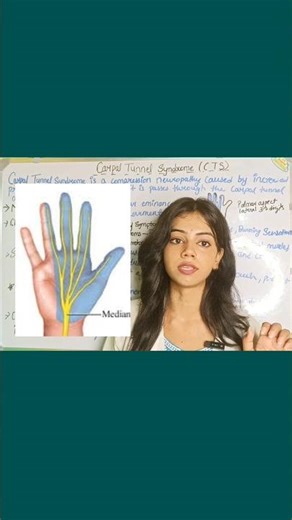 Why Your Hand Goes Numb 😳 | Carpal Tunnel Syndrome #Shorts