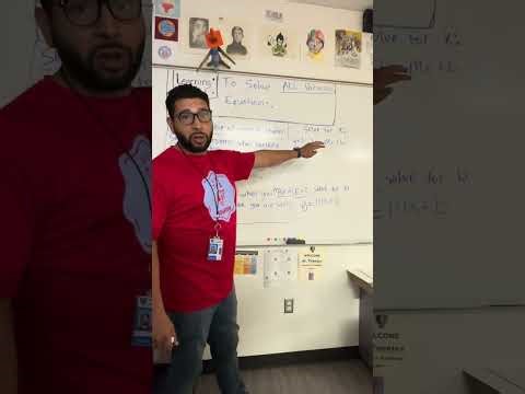 Solving all variable equations.