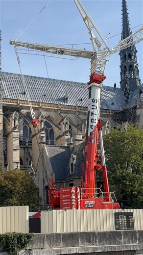 12K views · 582 reactions | Notre Dame reconstruction - Part 2 ⛪️ #notredamedeparis #notredame #paris #kathleenmadigan #madiganspubcast | Kathleen Madigan | Facebook