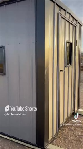 Driftless Outdoors on Instagram: "Order your ice house today https://driftlesshuntingblinds.com/collections/arctic-oasis-ice-house/products/arctic-oasis-6x6-skid-house #icefishingnation #icefishingseason"