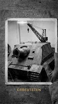 Sturmtigers Dachkran: ohne ihn blieb die Waffe stumm