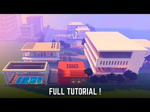 How to Build a Modern School in Minecraft – Step-by-Step Tutorial (Easy & Realistic) | MMT