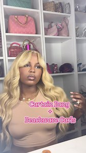 10K views · 227 reactions | Beach Wave Curl Tutorial Step by Step . #beachwavecurltutorial #beachwavecurl #wandcurl #blondewig #curltutorial #tutorial #middlepart #fyp | Tashi Pearson | Facebook