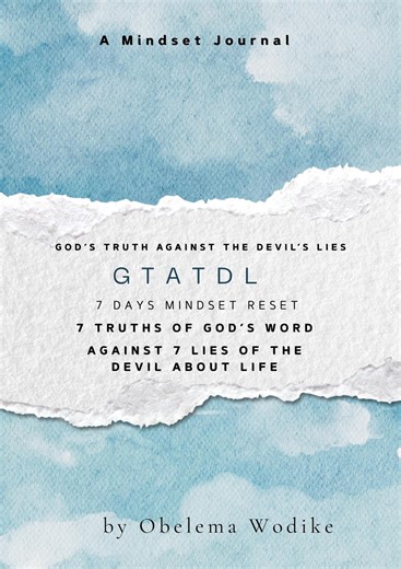 7 Days Daily Mindset Detox Journal for Life , Printable Journal Template - Etsy UK