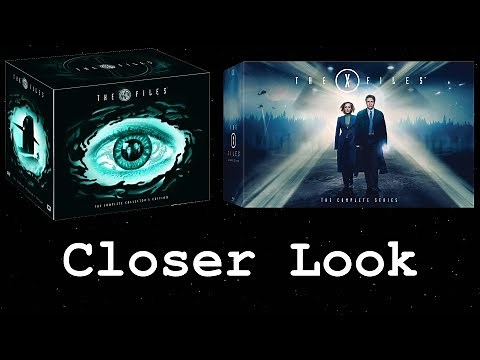Closer Look - X-Files DVD and Blu-ray Complete Series Sets