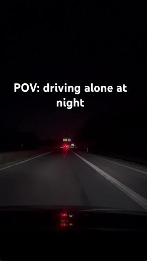 POV Driving Alone at Night 🌙 | Late Night Autobahn Vibes 🚗💨 #shorts
