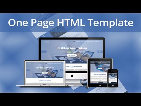 Single Page IT - Software Company Website Design -HTML-CSS-JavaScript- 100% Free - Free Website Code
