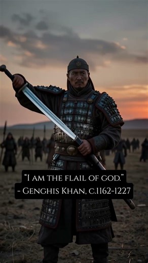 Genghis Khan. Read below ⬇️