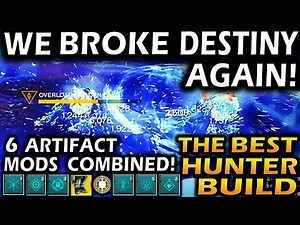 We BROKE Destiny AGAIN! The BEST HUNTER BUILD Hands Down! Destiny 2 Hunter Build Season Of The Lost
