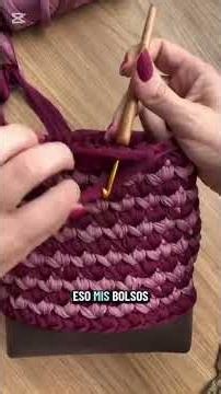 El truco para un bolso de trapillo perfecto #crochet #diycrafts #tutorial