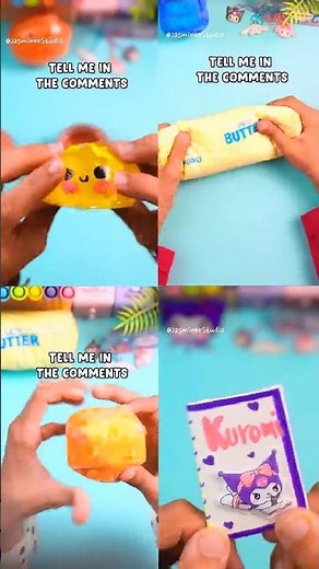 I made the VIRAL MYSTERY DUMPLING SQUISHY ! 😱 How to make DIY Squishy at Home #squishy #how #shorts
