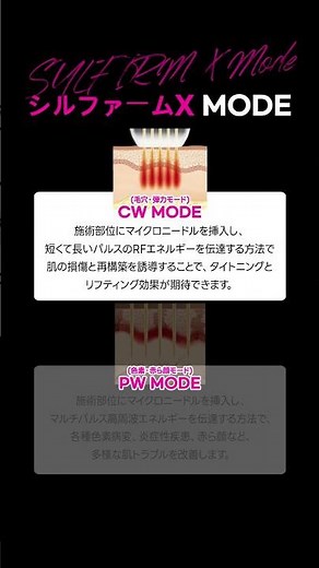 驚きの肌改善✨シルファームXが叶える次元の違う高周波ケア