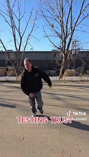 Do you trust your spouse? Try this exercise #couples #relationship #fyp #funny #comedy #trust #trending #marriage