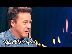 Edward Norton opens up about fatal fire during filming | SVT/TV 2/Skavlan