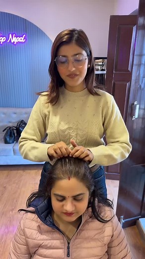 5.2K reactions · 98 comments | Using our 3*4 Inch Lace Based Topper 珞 #hairstopnepal #humanhair #humanhairtopper #hairthinningsolution #humanhairextensions #nepal | Hair Stop Nepal | Facebook