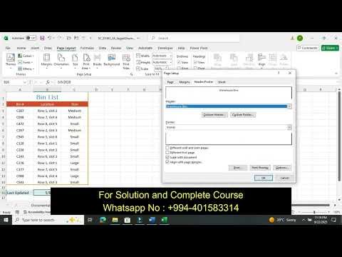 Shelly Cashman Excel 365 Module 2 SAM Project A | Shelly Cashman Excel 365 Module 2