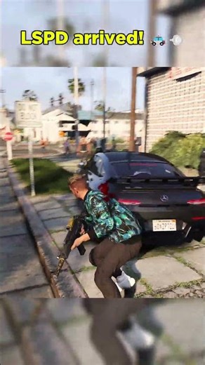 I called 911 on myself! 📞😈 #gta5 #shorts