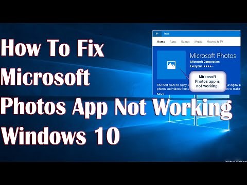 Microsoft Photos App Not Working And Showing Error Code On Windows 10 - 4 Fix How To