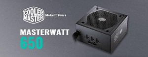 Cooler master 酷碼 MasterWatt 650W 銅牌電源 半模組化 整線方便 開箱測試