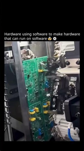 Hardware using software to make hardware that can run on software 👀❤️‍🩹😳