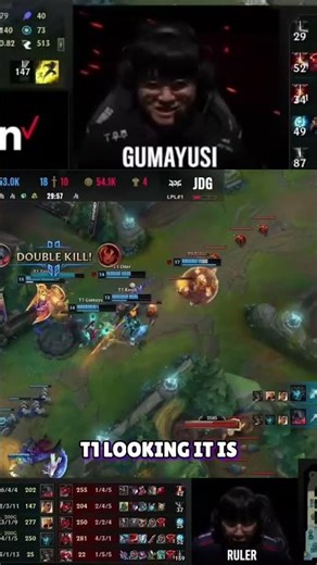 Faker's Clutch Play: Ace and Match Point in League of Legends! #shorts