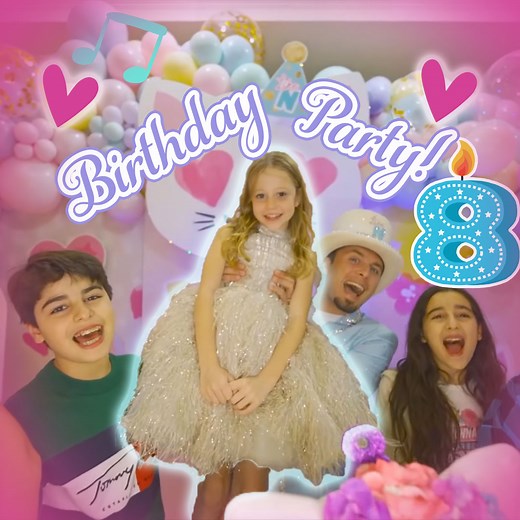 Let's Celebrate Nastya's 8th Birthday! 🎂 | Like Nastya