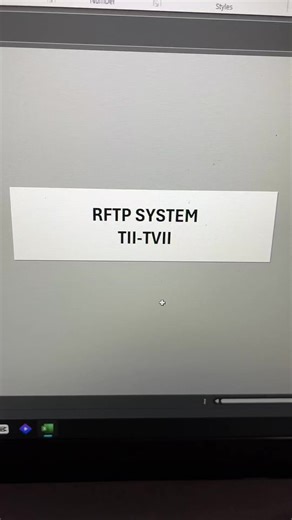 RFTP Automated System in Excel
