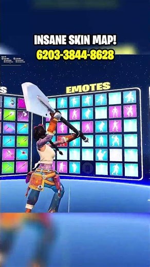 COOL Skin Change Map on Fortnite