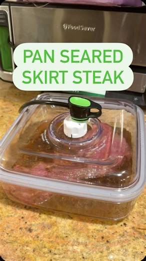 Easy pan seared skirt steak! #steak #marinade #easyrecipe #tasty #fyf | Seasoning The Pan | Facebook