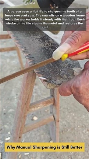 Why Manual Sharpening is Still Better