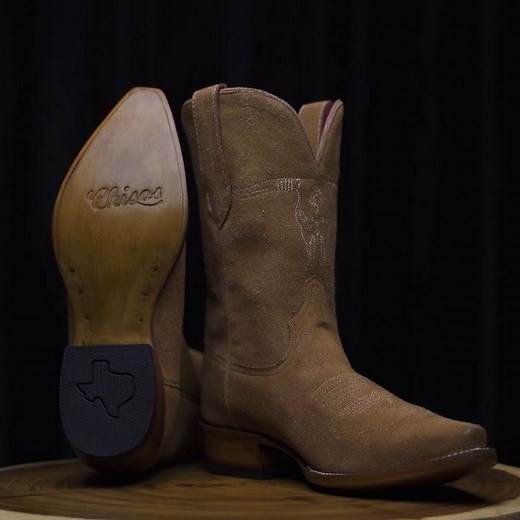 Chisos No. 5 - Roughout Cowboy Boot