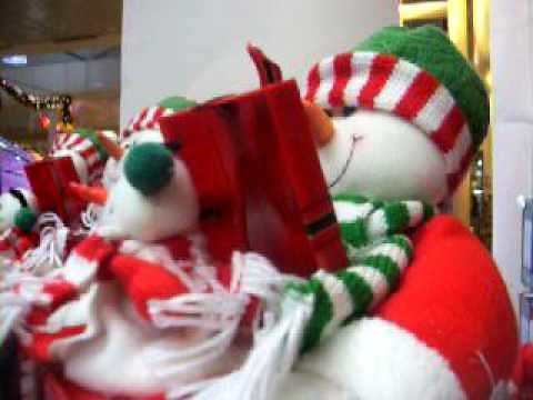singing snowman