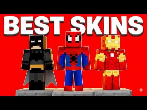 top 5 best minecraft superhero skin | Marvel & DC Style | Trending Now