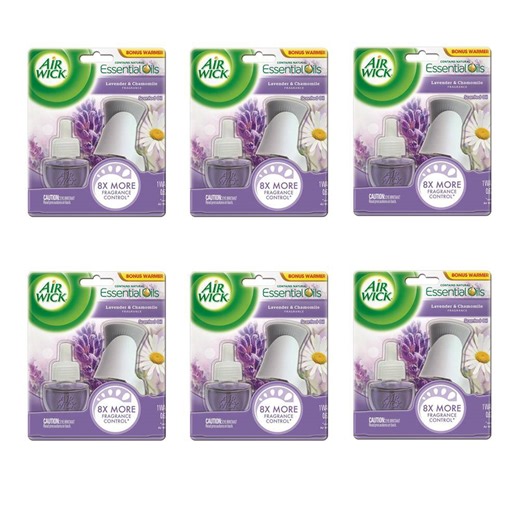 Reviews for Air Wick 0.67 oz. Lavender and Chamomile Automatic Air Freshener Oil Plug-In Air Freshener Starter Kit (6-Pack) | Pg 5 - The Home Depot