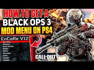 How to get black ops 3 mod menu on PS4 and PS5 UPDATED 2023!
