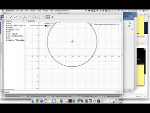 creating text boxes in Geogebra