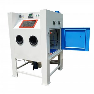 [Hot Item] Industrial Sandblaster Cabinet Abrasive Blasting Machine for Rim