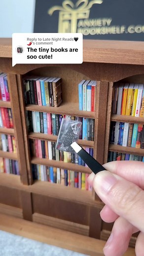 Tiny Books DIY: Miniature Bookshelf for Your TBR List