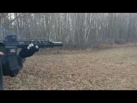 Hawk Innovative Tech Form 1 Suppressor with Totality Industries Baffles and Ti Spacers.