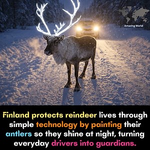 Findland protects reindeer. #facts | Amazing World